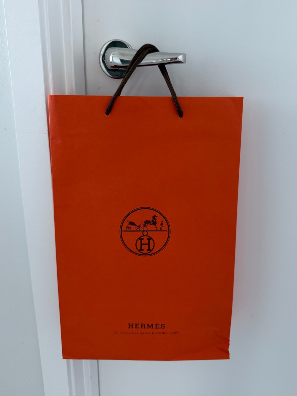 Hermes Tall Shopping Bag